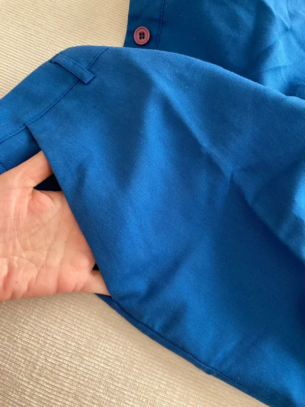 Royal blue Trousers Size M - Image 6