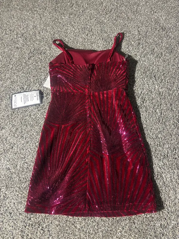 Red Formal Macy's Dress - Image 3
