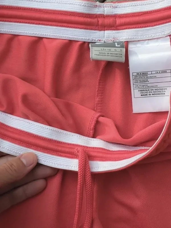 Nike Elastic Tie Waist Side Stripe Shorts - Image 7