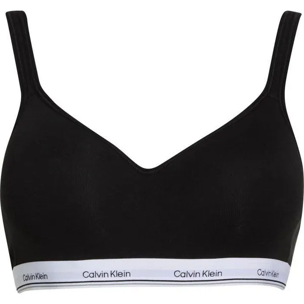 Calvin Klein Black Wireless Logo Band Bra - Image 14