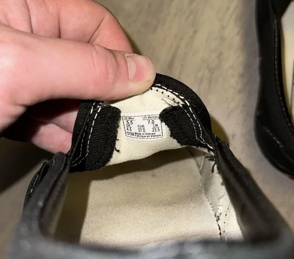 Black Slip-On Vans Women’s - Image 3