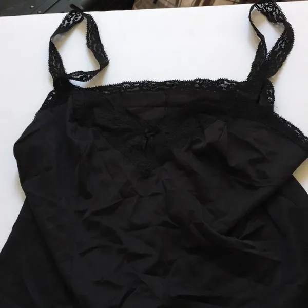 FINAL MARKDOWN Ladies Olga cami large Black - Image 2