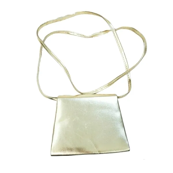 Small Gold Evening Formal Party Purse Shoulder Bag - Image 2