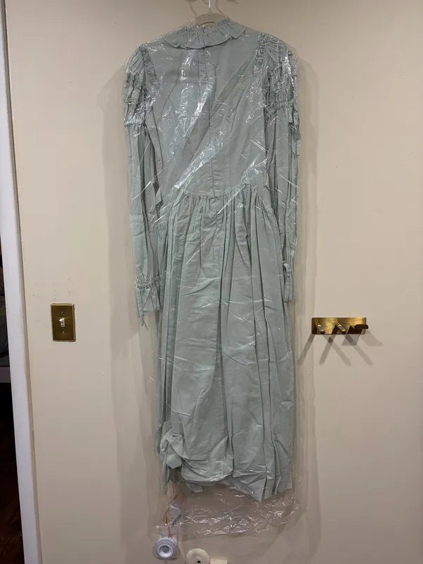 NEW LaceMade 100% Cotton Forest Whisper Dress Size S - Image 9