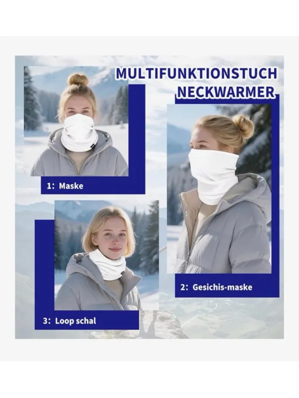 NEW Winter Neck Warmer Fleece Neck Gaiter Skiing Motorcycle Bike - Image 5
