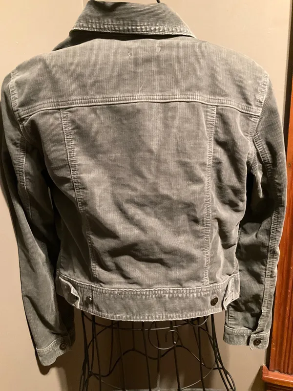 Gap Gray Corduroy Jacket Sz. S - Image 3