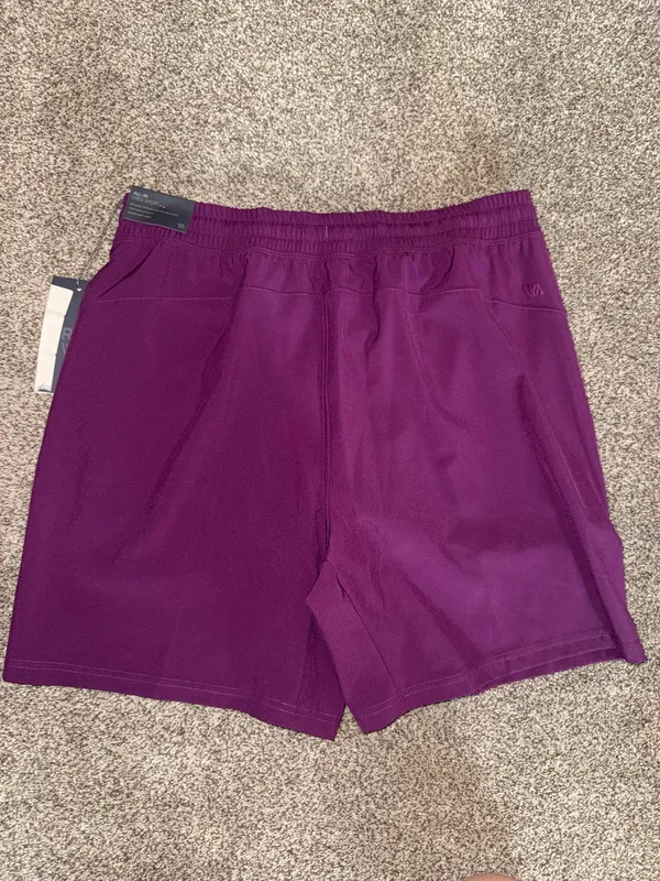 VRST Men's All-In Lined Training Shorts in Black Cherry - Image 3