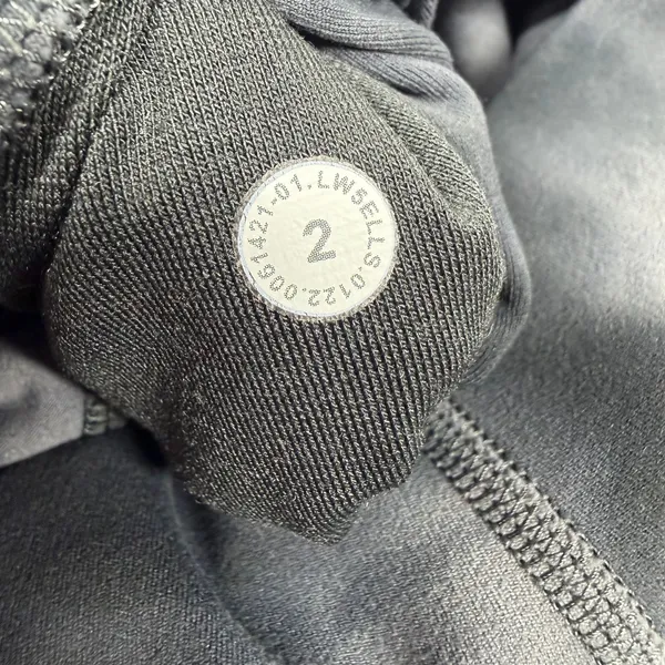 Lululemon Align High Rise Pant 25” Size 2 Diamond Dye Graphite Grey Black - Image 5