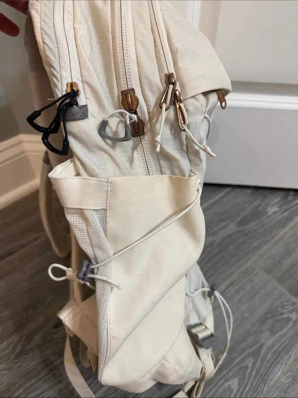 Cream & Rose gold The North Face Borealis bungee laptop Backpack - Image 12