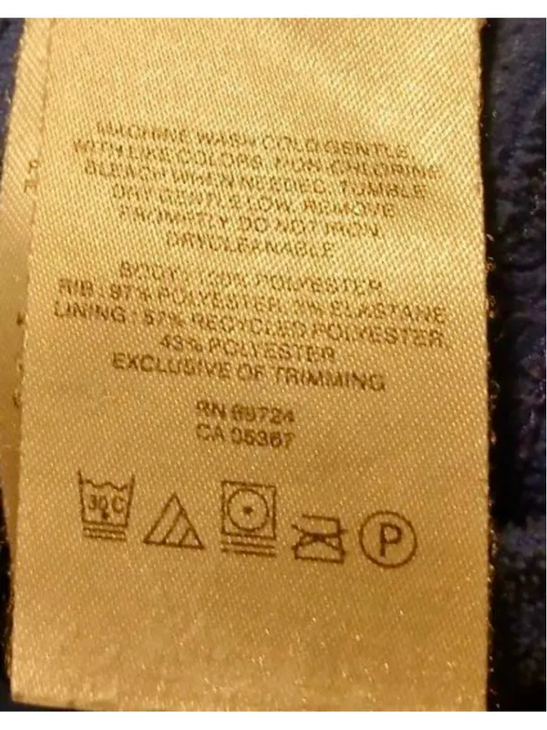 Columbia Women's Medium Blue Fleece Hoodie Pullover EUC INV496 - Image 4