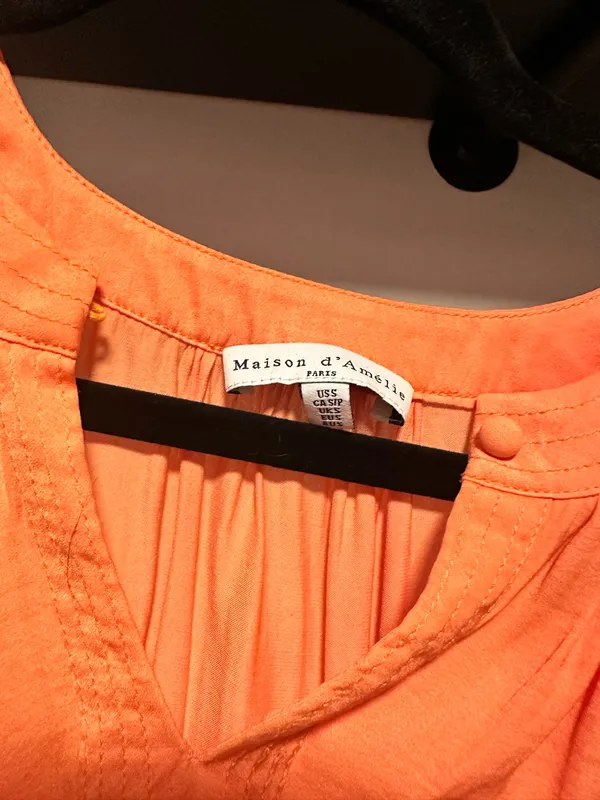 Blouse Orange - Image 2