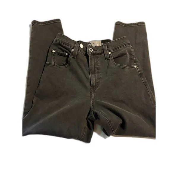 Levi's SilverTab Mom Jeans Black High Rise Tapered Women's W26 L27 26x27 - Image 8