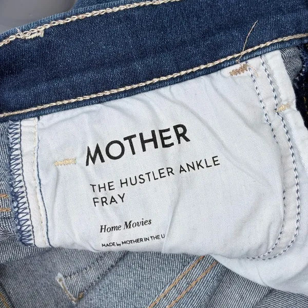 Mother The Hustler Ankle Fray Jeans - Image 8