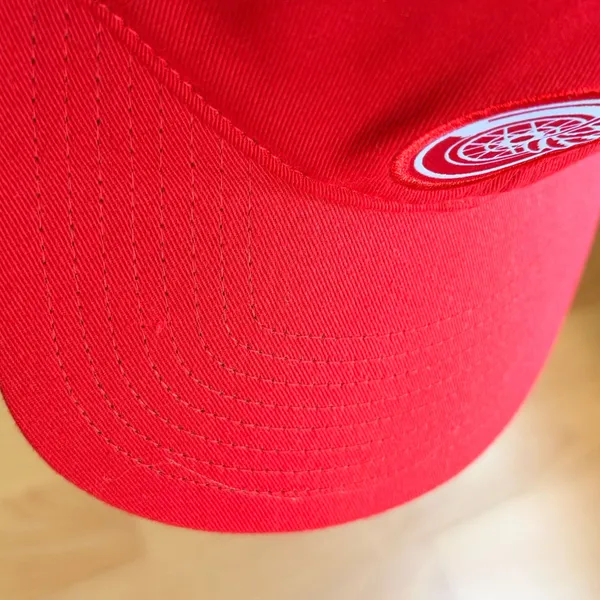 Adidas Red Detroit Wings Logo Adjustable Baseball Hat - Image 5