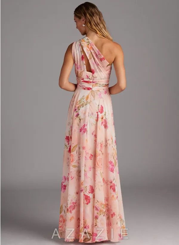 Azazie Floral Dress - Image 2