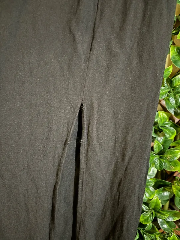 Reformation Black midi Dress Size 0 - Image 7
