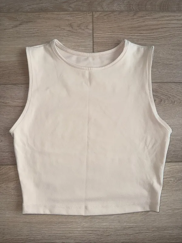 Joah Brown Crop Tank - Image 4