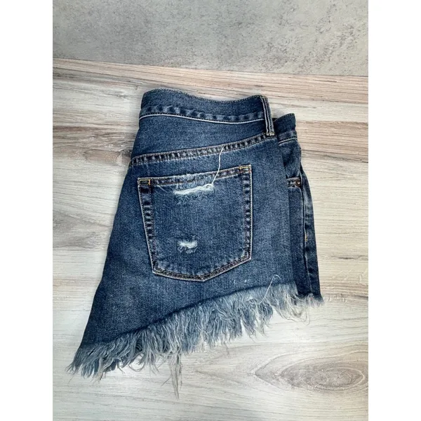We The Free Free People Byron Bay‎ Denim Cut Off Shorts 28 Distressed Jean Short - Image 16