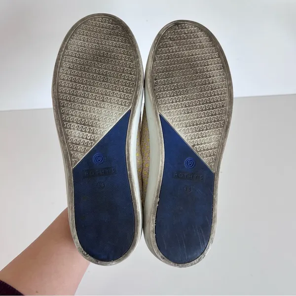 Rothy's‎ Shoes The Original Slip On Sneaker Sunshine Honeycomb Retired - Image 6