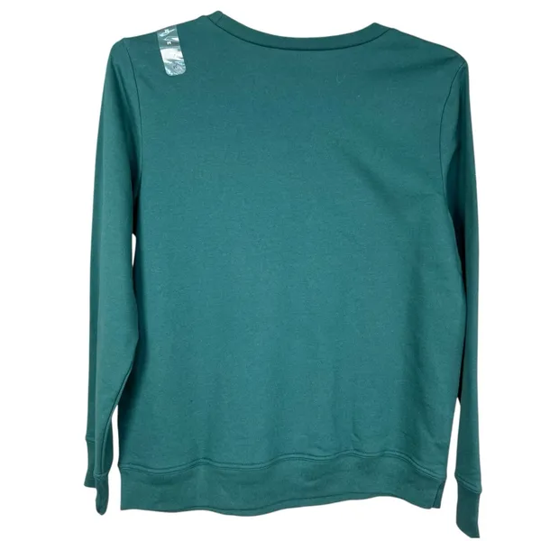 GAP Logo Crewneck Sweatshirt Green Women’s Size Medium NWT - Image 2