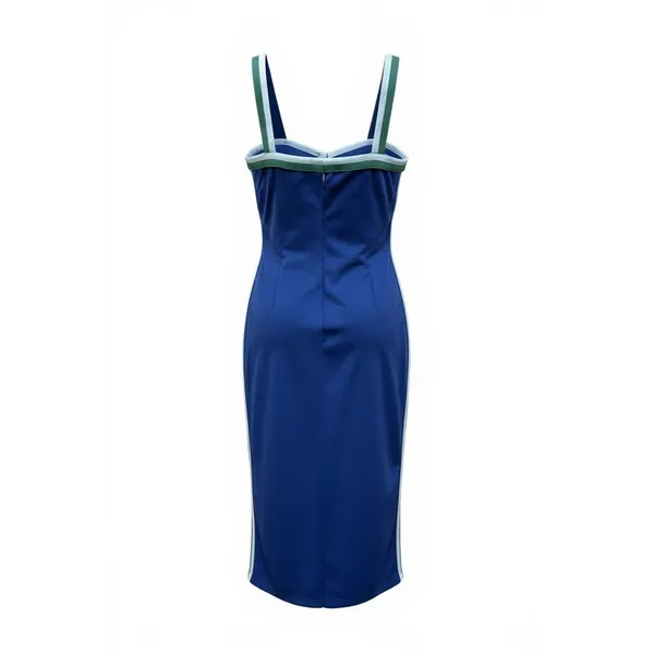 Hello Molly Summertime Groovin Blue Cutout Bodycon Midi Dress S /4 BandageDress‎ - Image 3