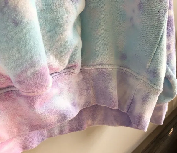 Colortone Bills Mafia Pastel Tie Dye Hooded Sweatshirt Size Large - Image 7