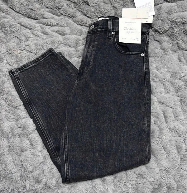 Woman’s Abercrombie Mom Jeans - Image 2