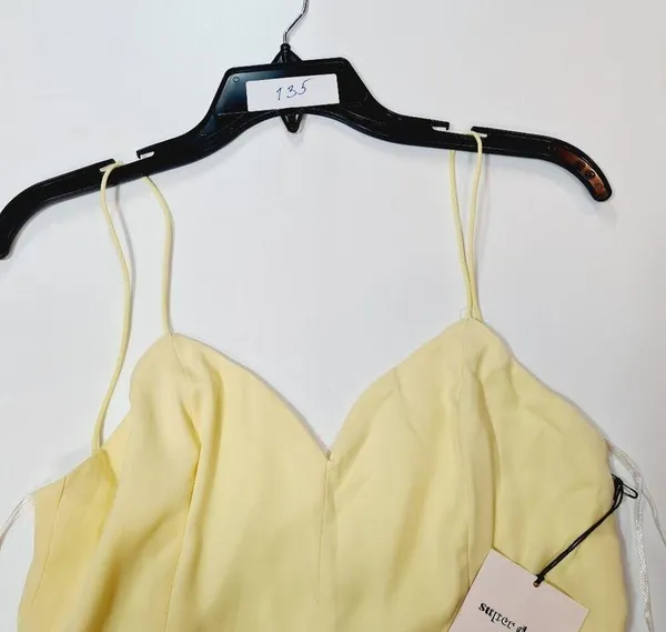 Superdown Diana Mini Dress in Light Yellow LArge - Image 14