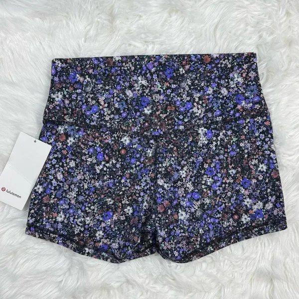 Lululemon Align High Rise Shorts 4" Flower Burst Multi Size 12 - Image 5