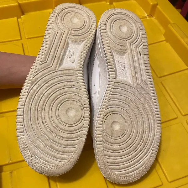 Nike Air Force 1 Low White Leather Sneakers Classic 90s 2000s Streetwear 7.5 Y2K - Image 10
