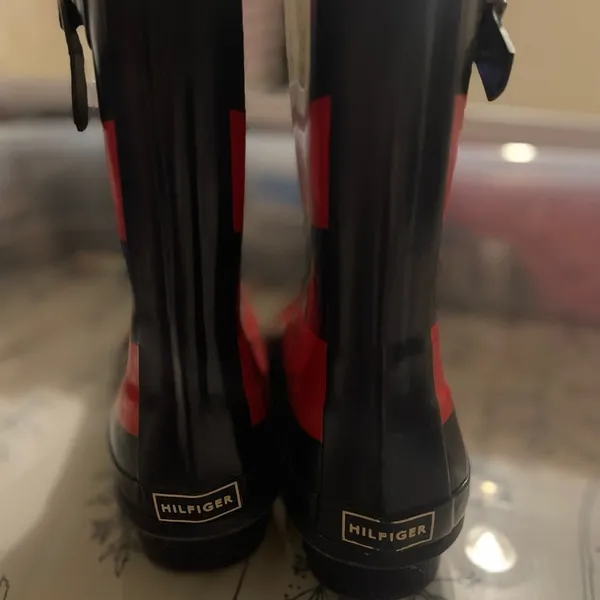 Tommy Hilfiger Striped Hilfiger rain boots - Image 2