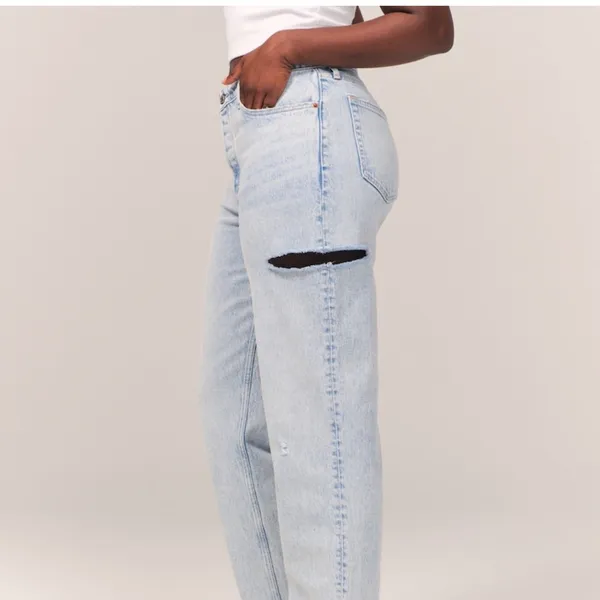 Abercrombie and fitch curve love high rise dad Jean - Image 8