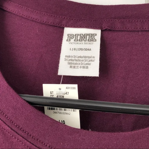 VS Pink | burgundy long sleeve - Image 6