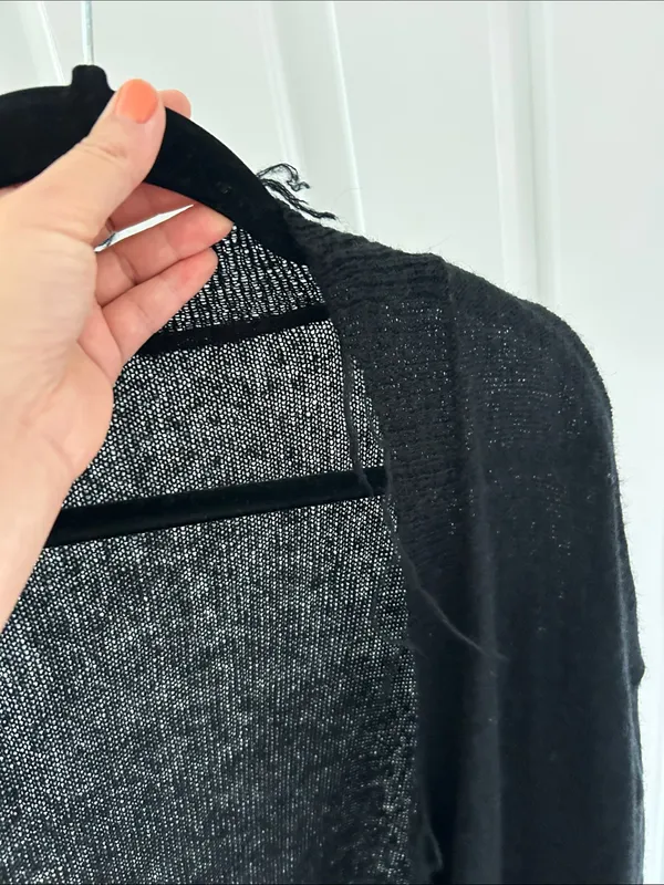 Gothic Halloween cardigan. XS Black - Image 4
