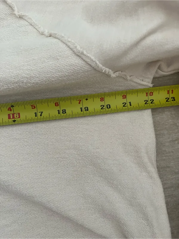 Anthropologie Pilcro Reworked Popover Cropped Sweatshirt - Image 7