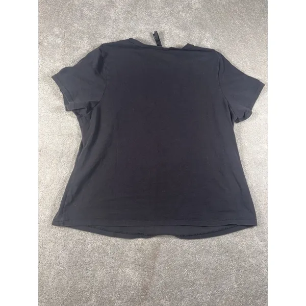 SKIMS Cotton Jersey T-Shirt in Soot (black) 4X - Image 7
