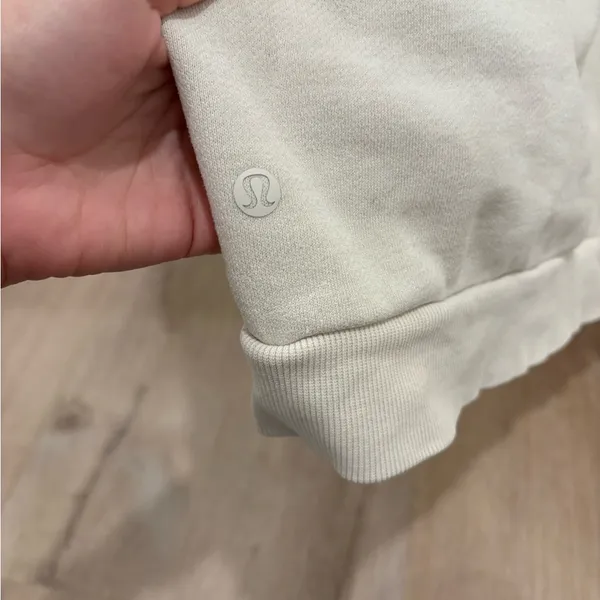 Lululemon Athletica Off-White Hoodie - Image 4