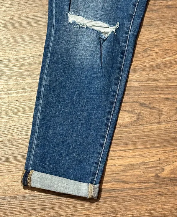 NWT VERVET Jeans Erika Stretch Mom Skinny Capri Jeans Size 28 - Image 5