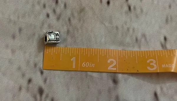 NIB slide digital camera charm Black - Image 8