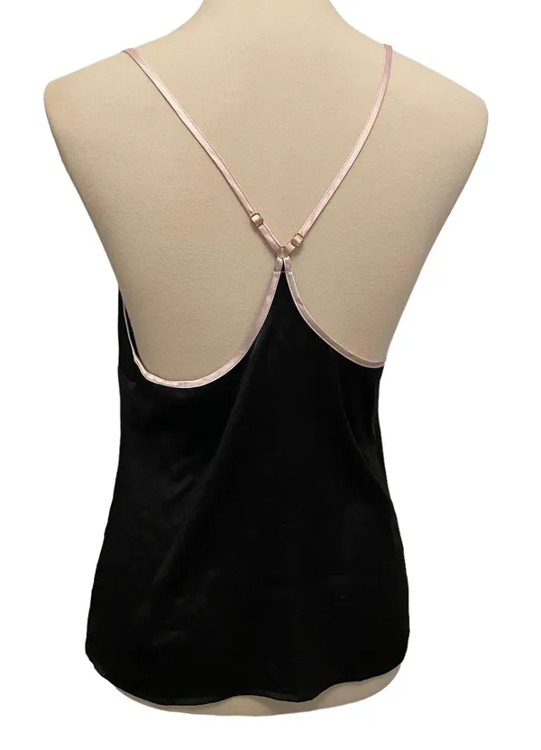 Victoria's Secret Black Satin Top - Image 4