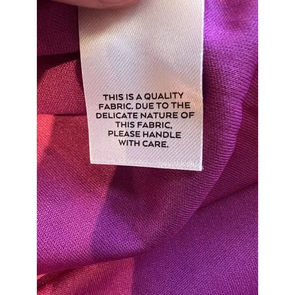 Lulus Showing Off A Little Magenta Asymmetrical Tulip Midi Dress XS Formal NWT - Image 14