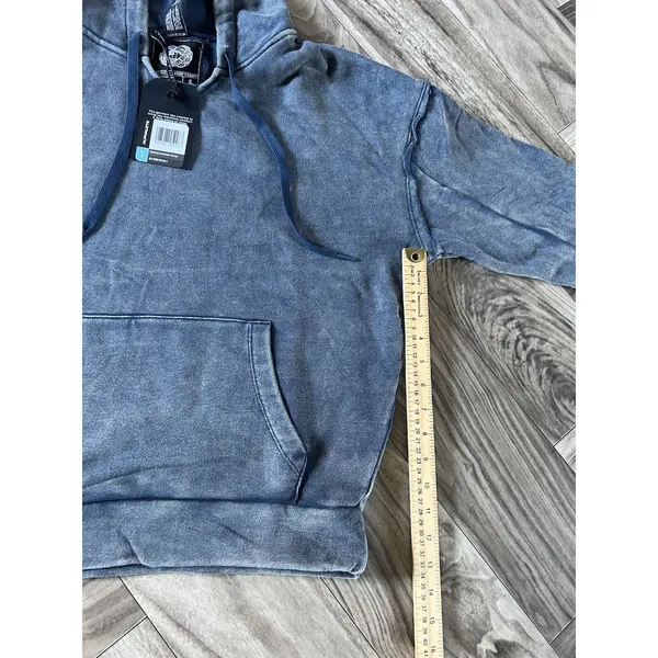 ALPHALETE Women’s Terry Oversized Hoodie - Blue Topaz ,Size Small - Image 5