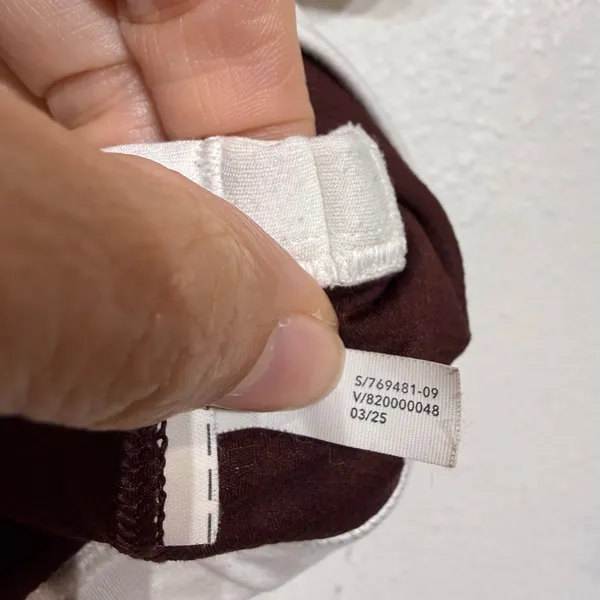 Athleta Garnet Square Neck Sports Bra Sz M - Image 5