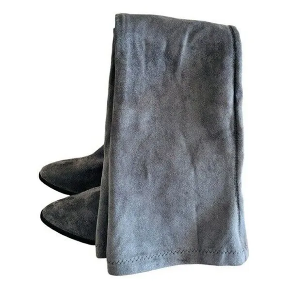 DOLCE VITA Tabbie Suede Over The Knee Gray Block Heel Boot Size 6 - Image 11