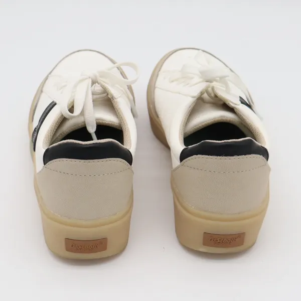 Dr. Scholls Sneakers Womens 6 Madison Lace White Platform Gum Sole Excellent - Image 4