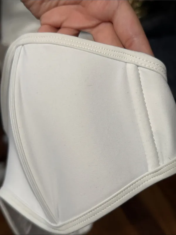 Body Glove White Bikini Tube Top Wired Strapless Bandeau Beach‎ Swimsuit Resort - Image 5