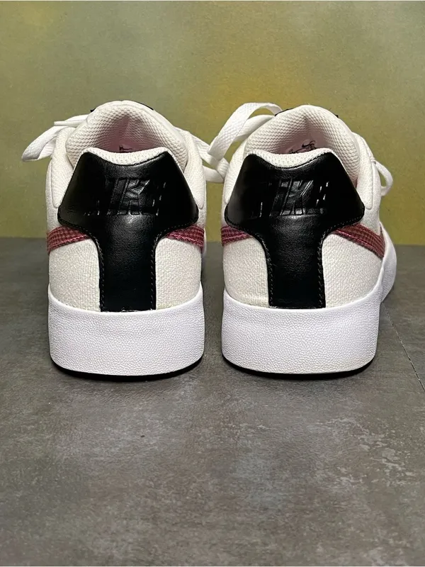 Nike Court Royale Women's Canvas White Sneakers Size 11 - Image 7