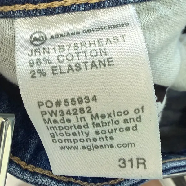 Adriano Goldschmied AG East Street Alexxis Boot High Rise Vintage Fit Jeans 31R - Image 9