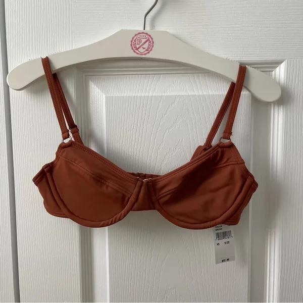 Pacsun Adele Brown Bralette Bikini Top - Image 2