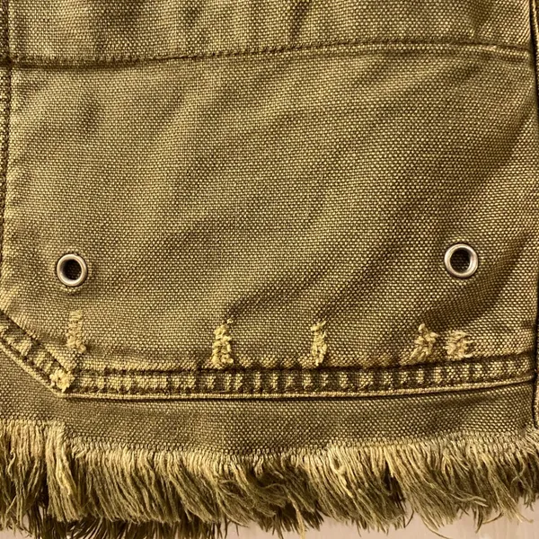 NWOT free people green cargo skirt size 26 - Image 8